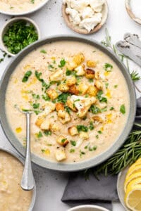 Creamy Cauliflower Soup Recipe
