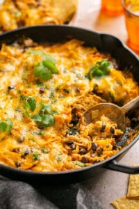 Chicken Enchilada Skillet