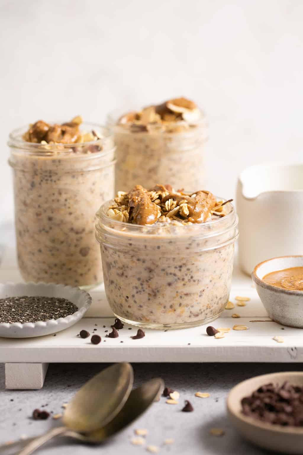 cookie dough overnight oats