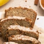 slices of banana bread