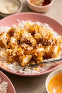 Hot Honey Cornflake Chicken Nuggets