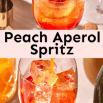 Peach Aperol Spritz