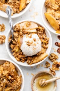 Healthy Apple Crisp