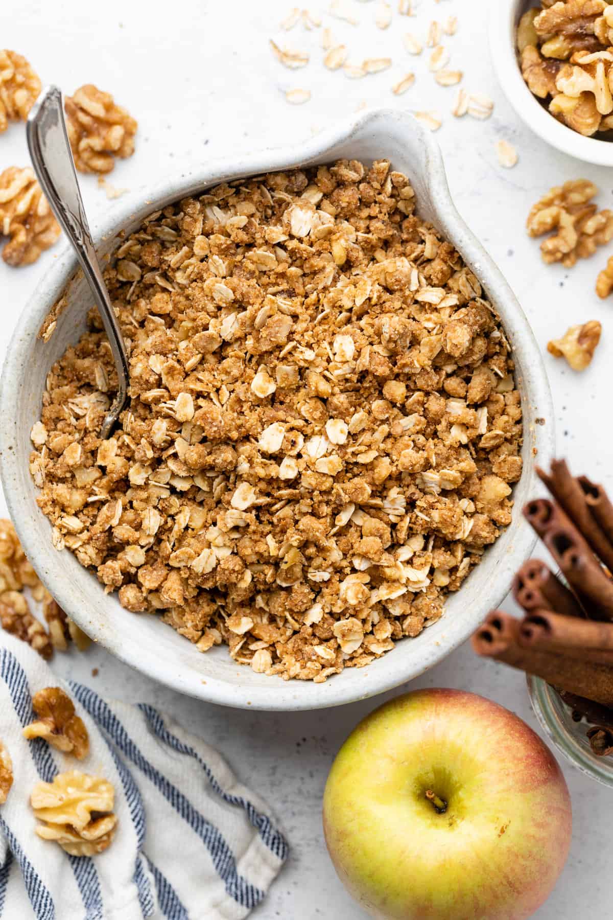 crumble topping