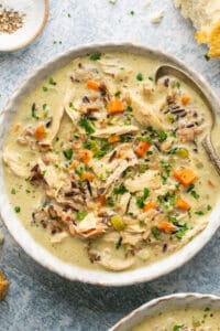 Creamy Chicken And Wild Rice Soup