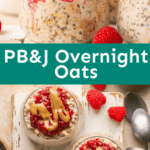 PB&J Overnight Oats