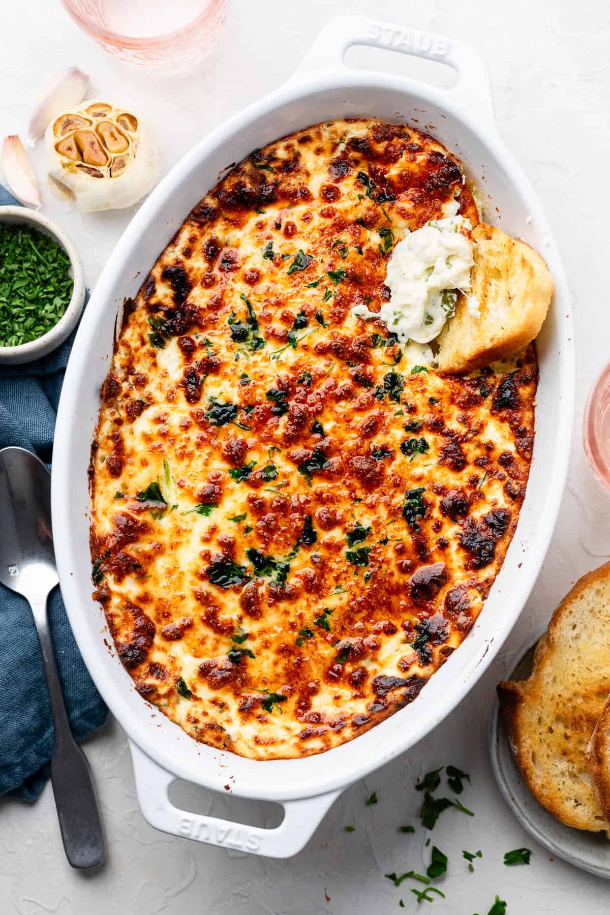garlic bread dip