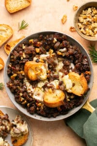 Sausage Baked Brie