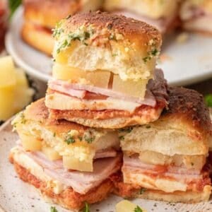 Hawaiian Pizza Sliders