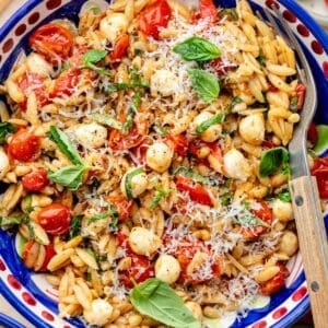 Caprese Orzo Salad