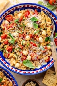 Caprese Orzo Salad