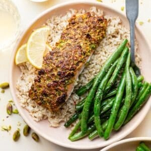 Pistachio Crusted Salmon
