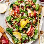 pear walnut salad