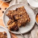 pumpkin baked oatmeal