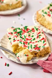 Christmas Sugar Cookie Bars