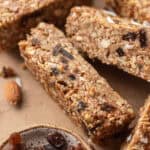 no bake nut bars