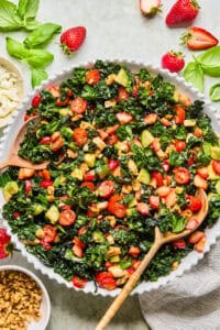 Strawberry Kale Salad