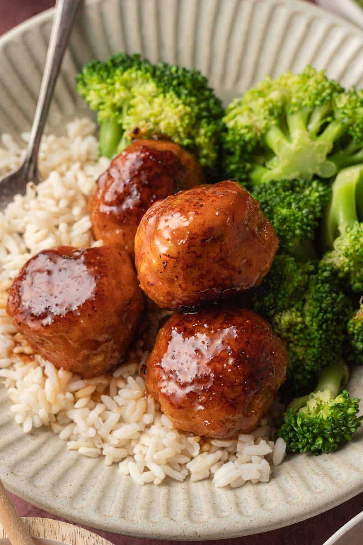 Hot Honey Meatballs - Erin Lives Whole