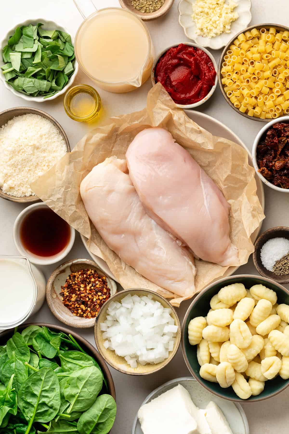 Marry Me Chicken Gnocchi Soup ingredients
