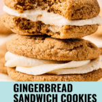 Gingerbread Sandwich Cookies