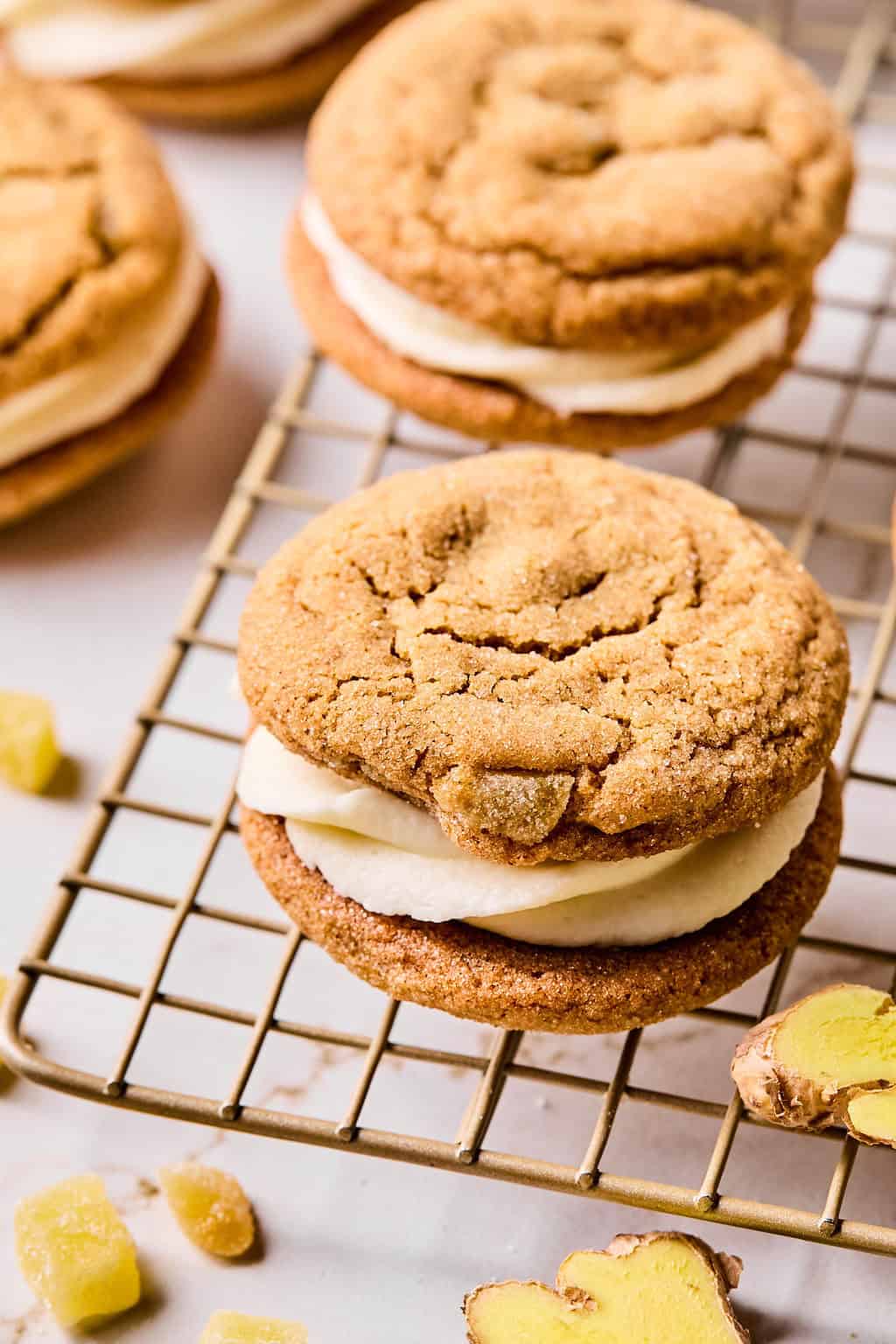 Ginger Cookie Sandwiches