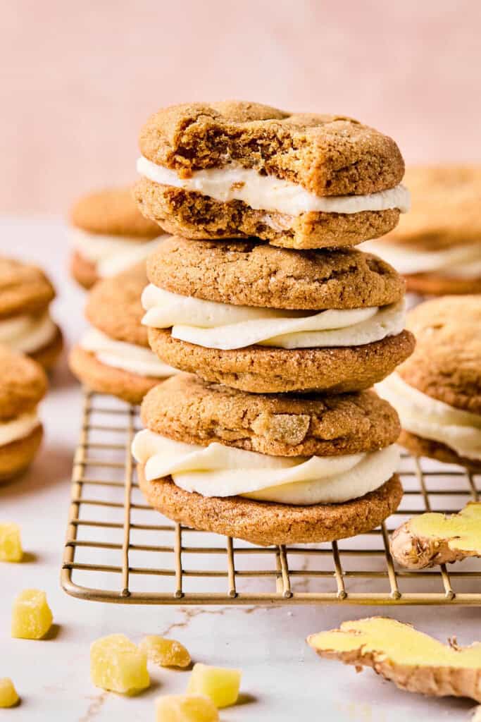 Ginger Cookie Sandwiches