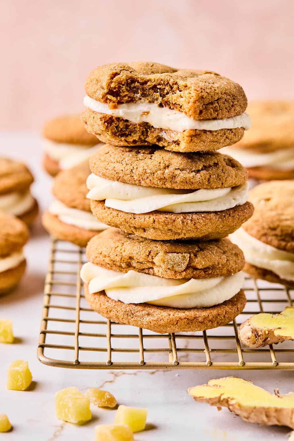 Ginger Cookie Sandwiches
