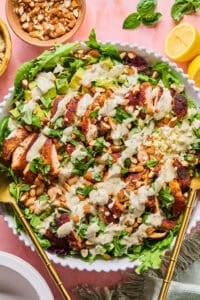 Creamy Pesto Chicken Salad