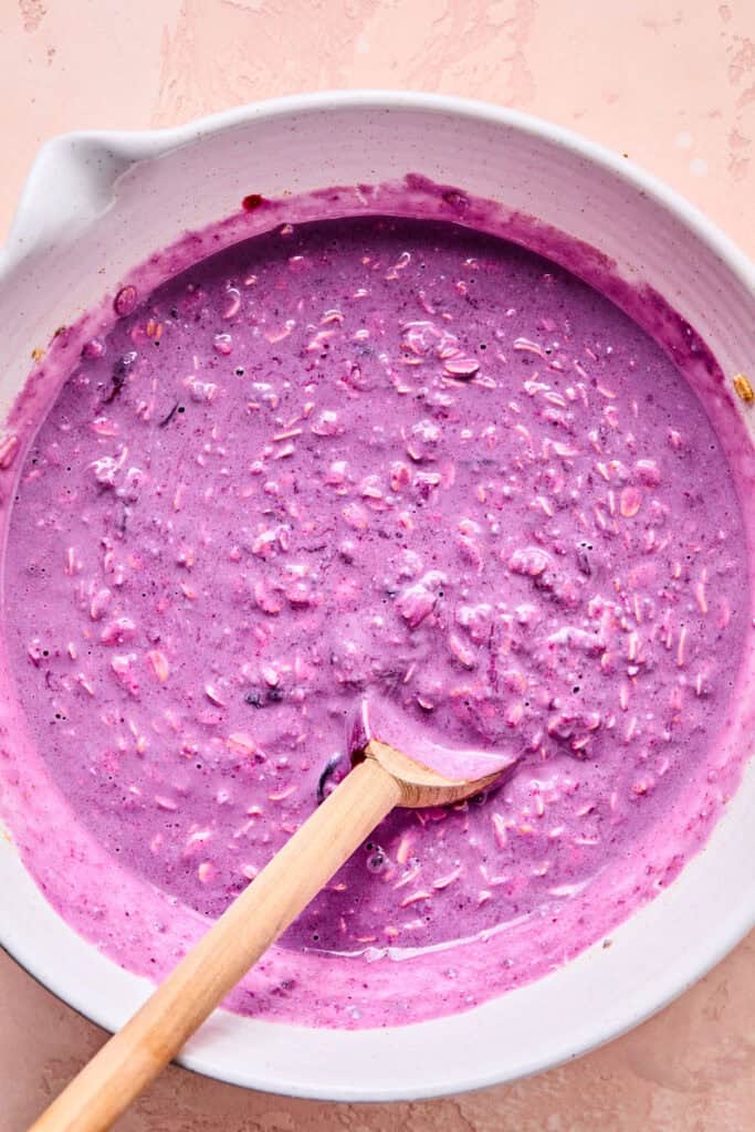 All ingredients mixed together