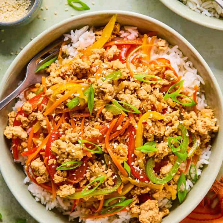 chicken teriyaki bowls