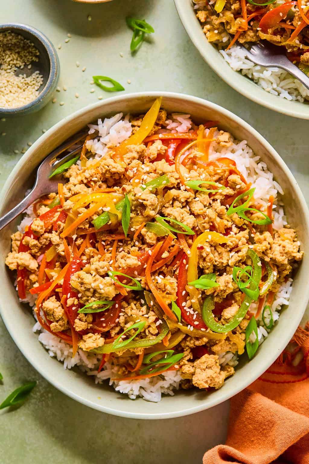 chicken teriyaki bowls