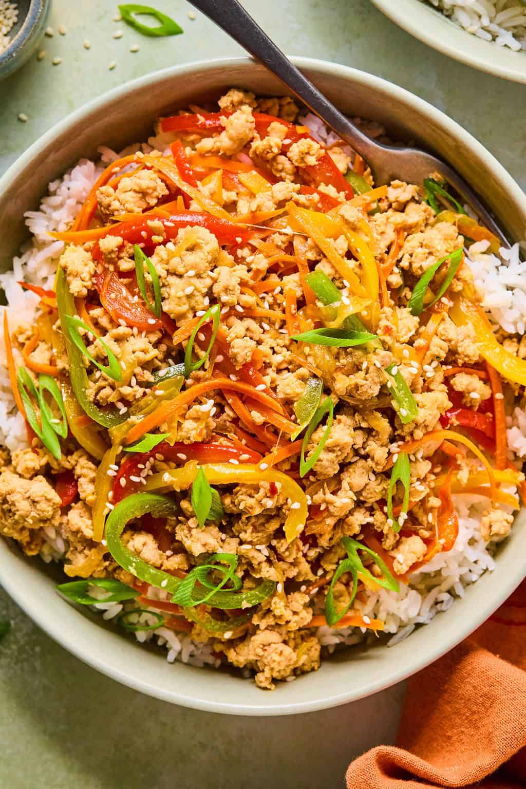 chicken teriyaki bowls