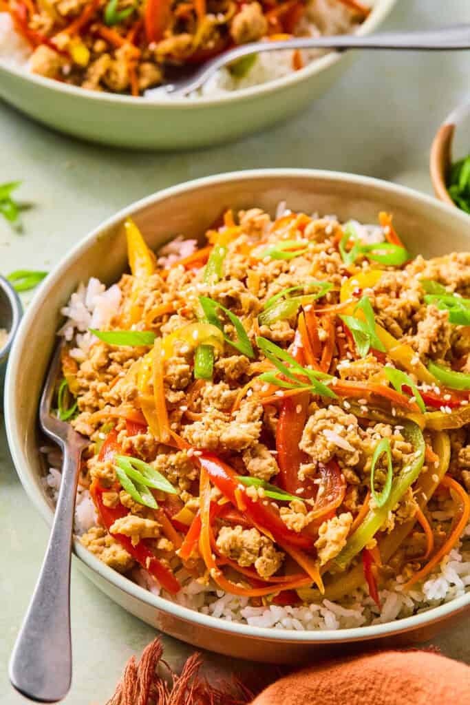 chicken teriyaki bowls