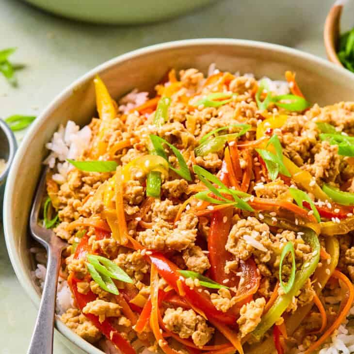 chicken teriyaki bowls