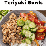 Chicken Teriyaki Bowls