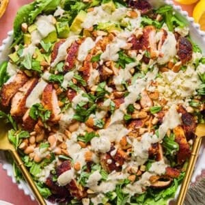 Creamy Pesto Chicken Salad