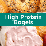 High Protein Bagels.