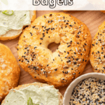 High Protein Bagels.