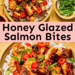 Honey Glazed Salmon Bites