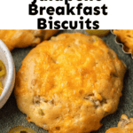 Sausage Jalapeno Breakfast Biscuits