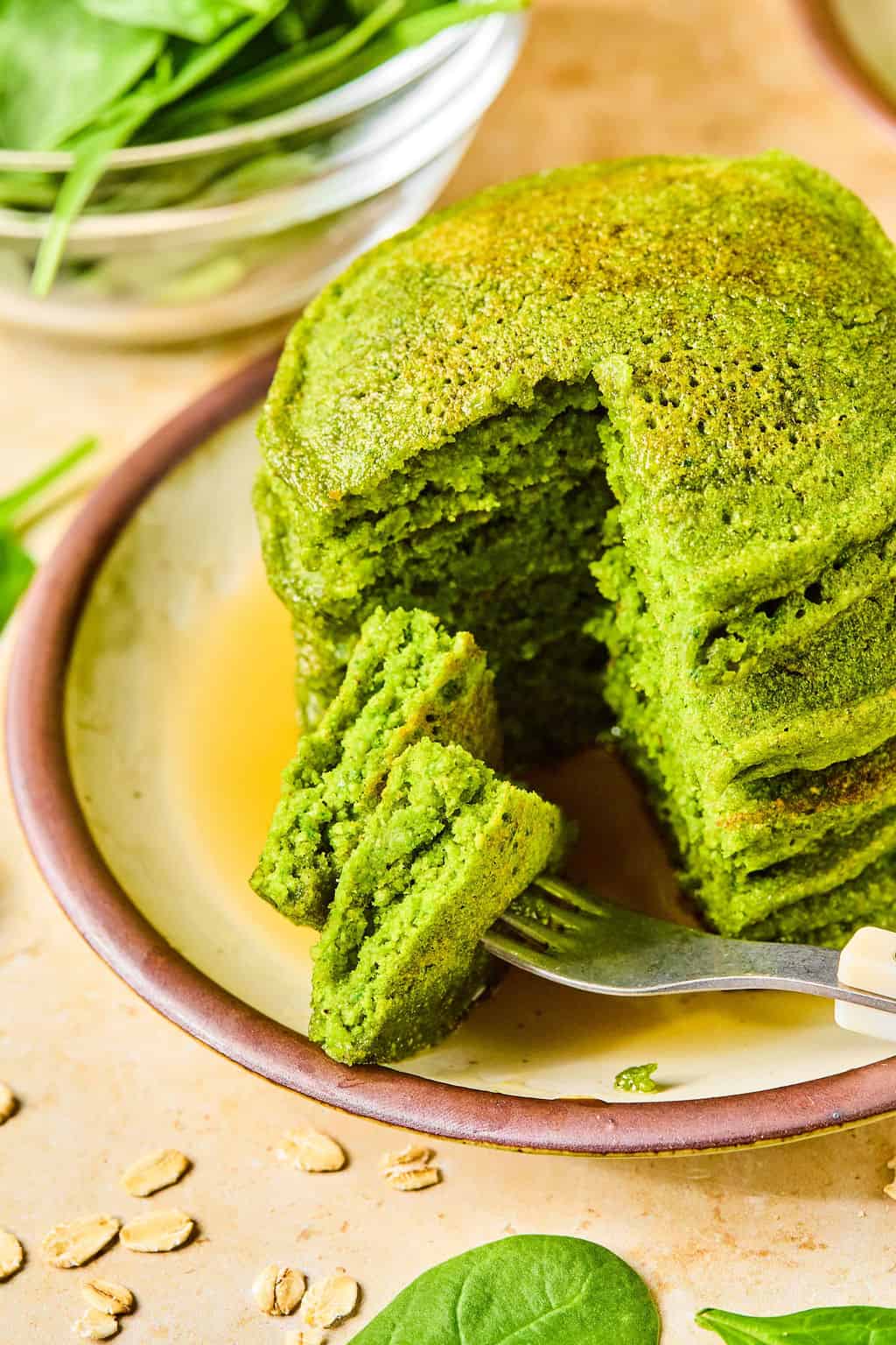 Spinach Pancakes Recipe