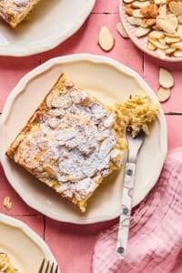 Almond Croissant Baked Oatmeal