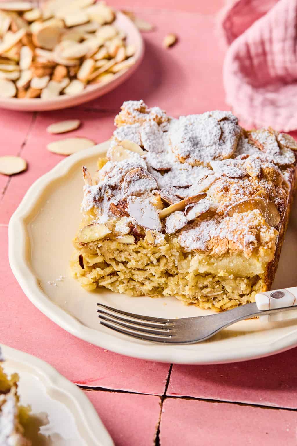 Almond Croissant Baked Oatmeal