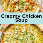 Creamy Chicken Soup.