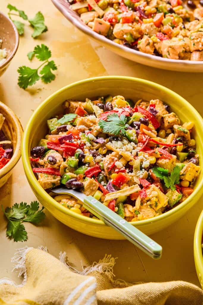 Southwest Chopped Chicken Salad