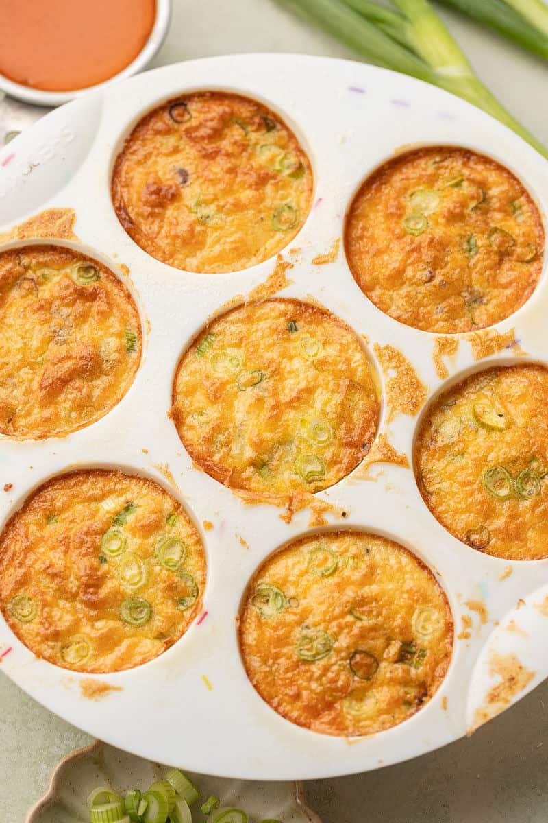 High Protein Buffalo Egg Cups in silicone egg mold