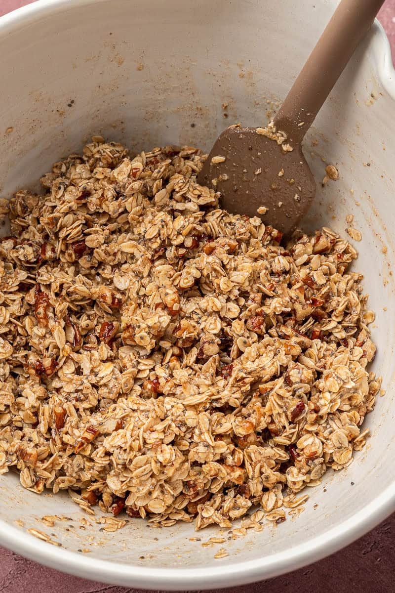 High Protein Granola Recipe in bowl