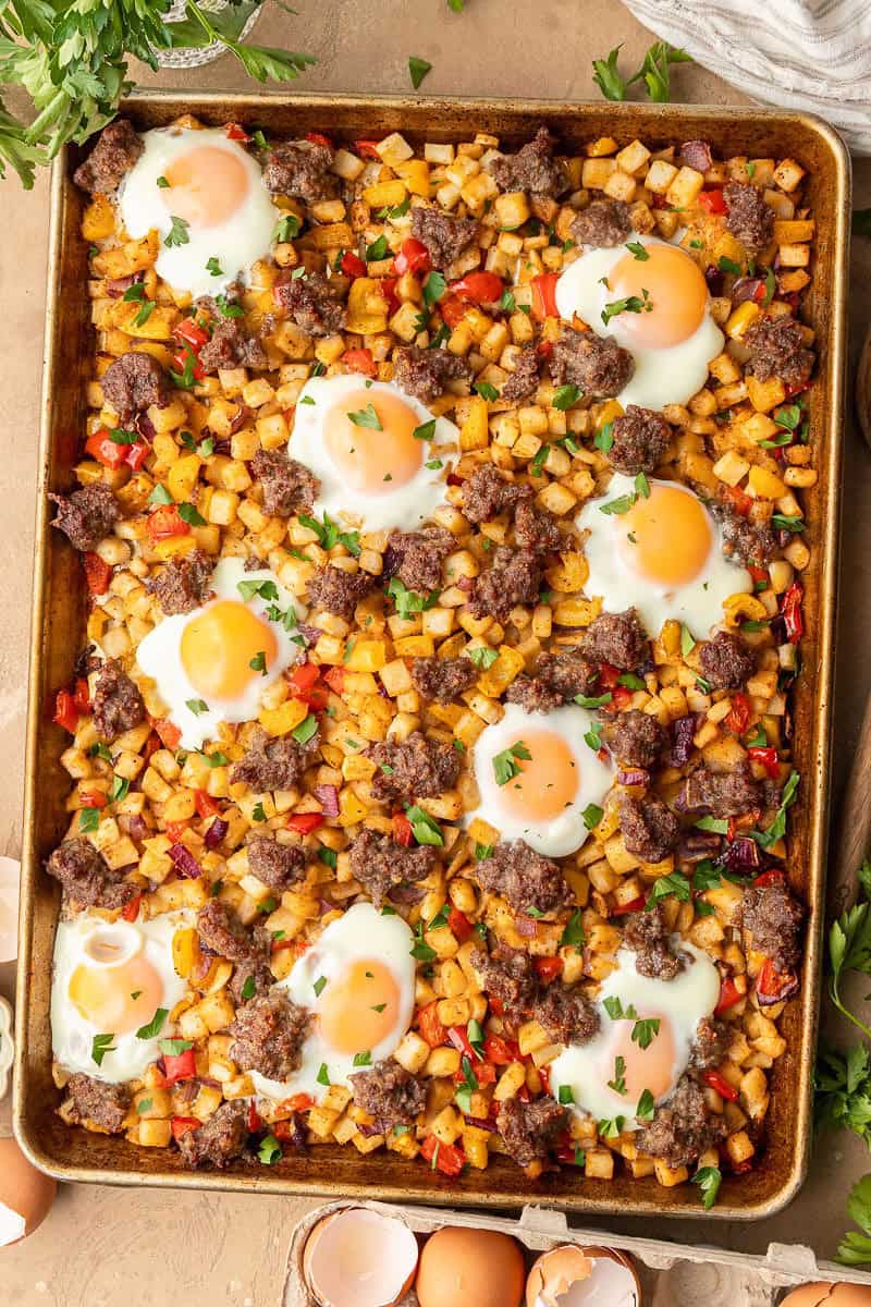 Sheet Pan Breakfast Hash