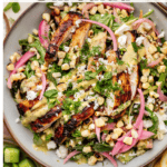 Avocado Feta Dill Salad