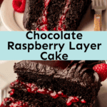 Chocolate Raspberry Layer Cake